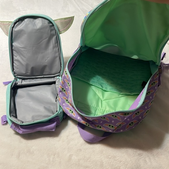 Star Wars Baby Grogu Backpack and Lunchbox - Picture 5 of 11